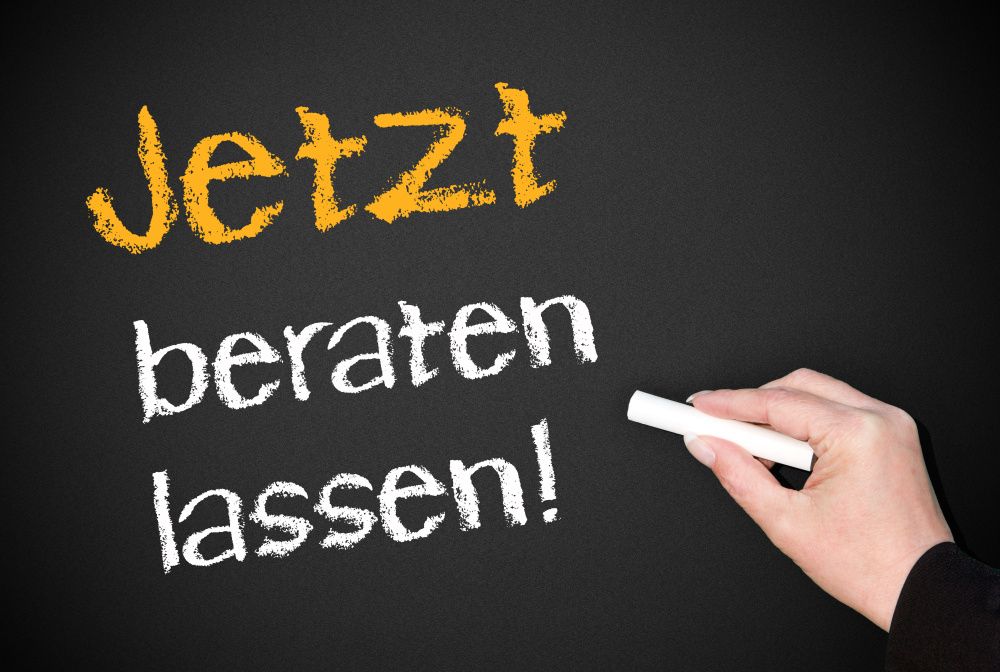 Jetzt beraten lassen !