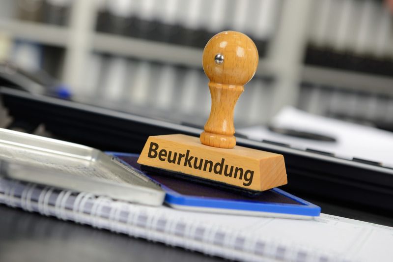 Stempel Beurkundung