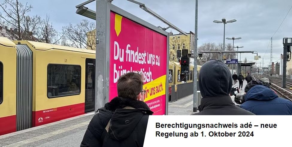 Banner Berechtigungsnachweis ade