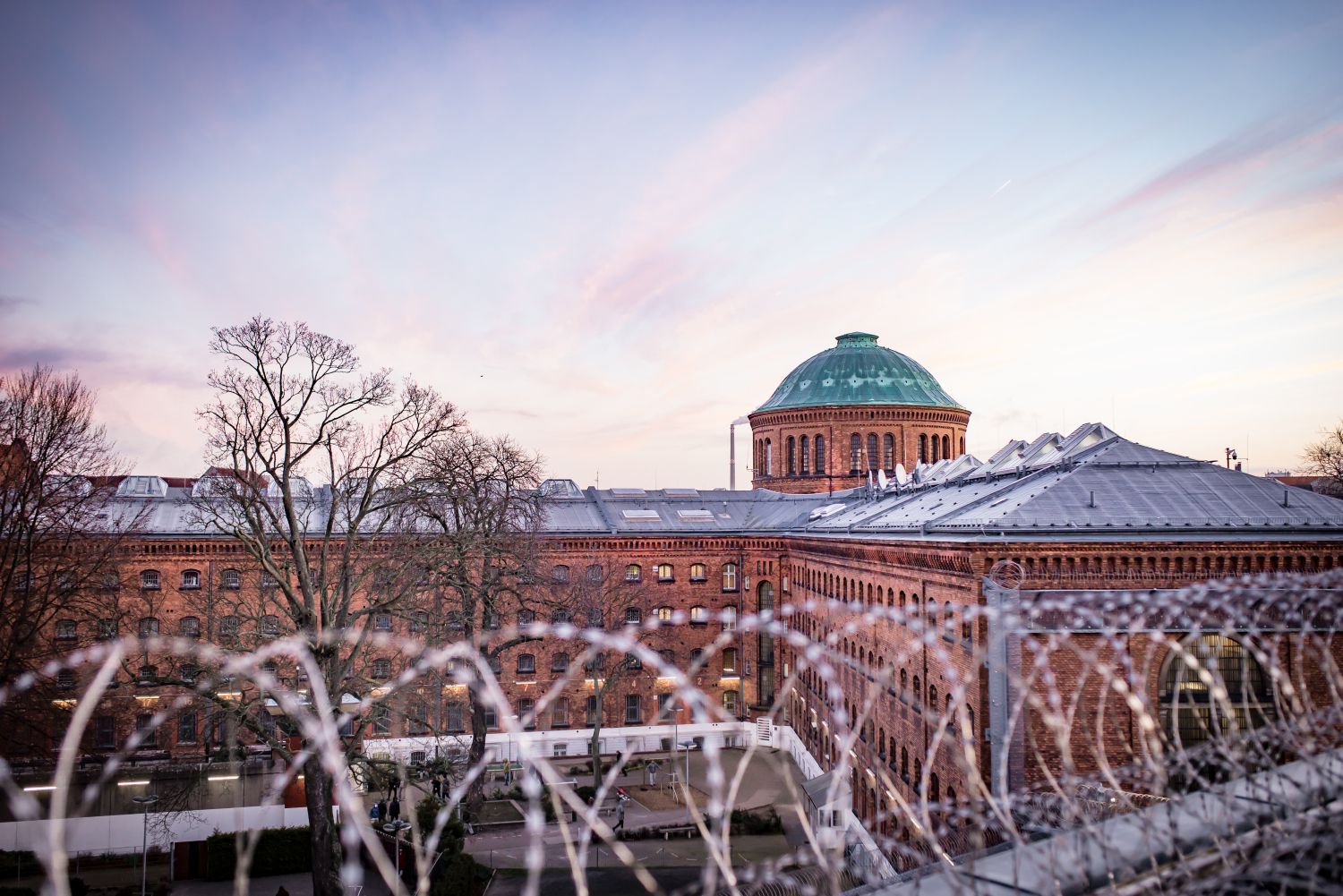 Justizvollzugsanstalt Moabit Blick auf die Teilanstalt 1
