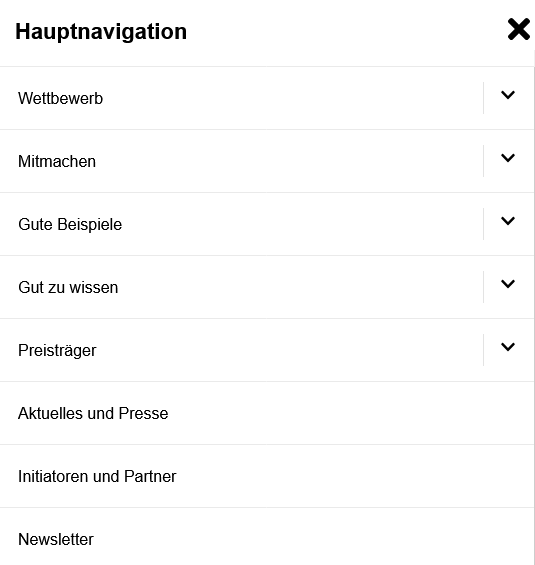 Hauptnavigation des Wettbewerbs Berliner Klima Schulen