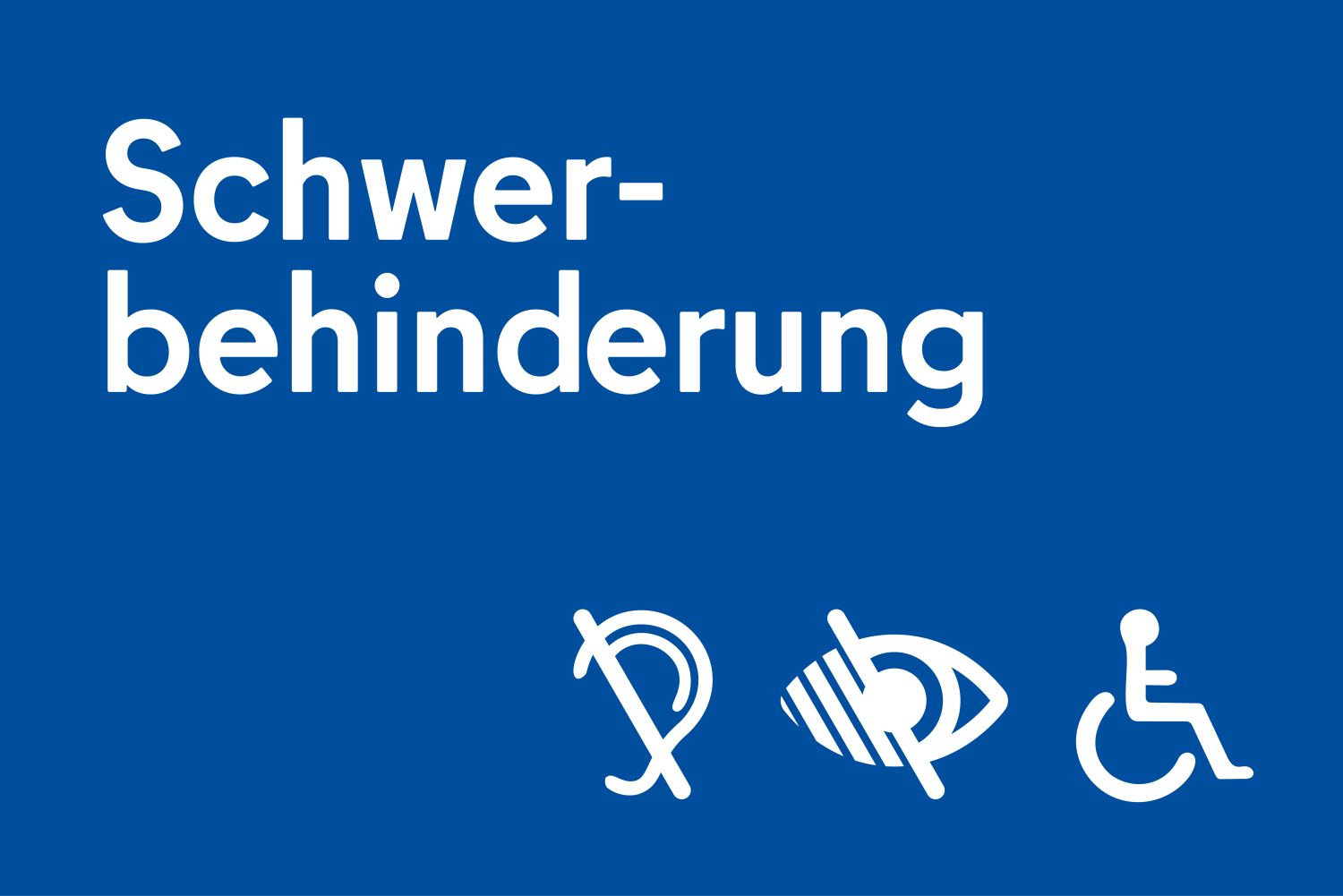 Schwerbehinderung