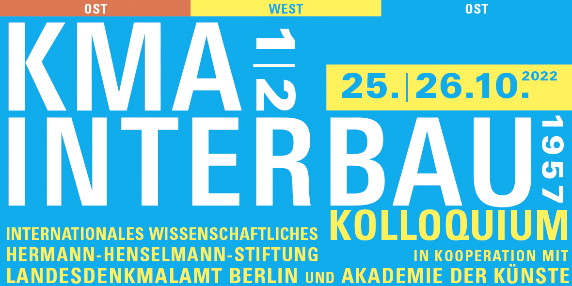 Logo des Hermann-Henselmann-Kolloquiums am 25.+26.10.2022