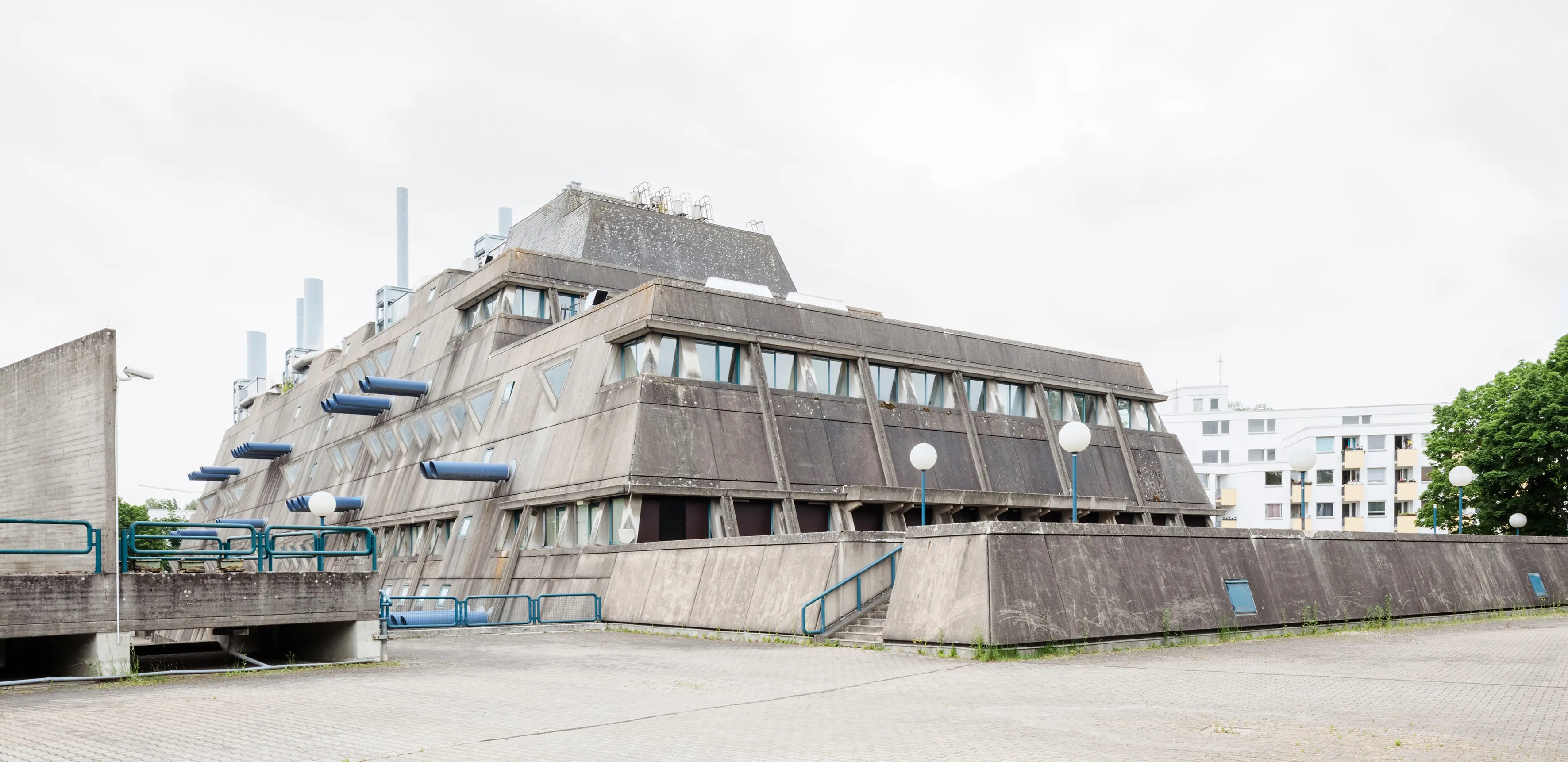Blick auf den Mäusebunker