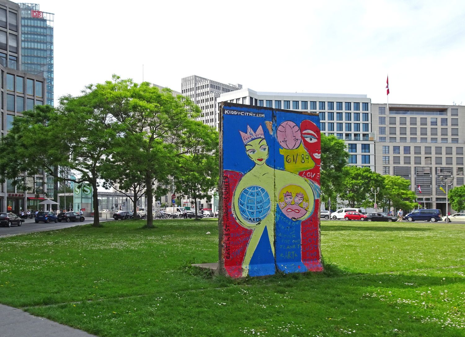 Hinterlandmauer am Leipziger Platz