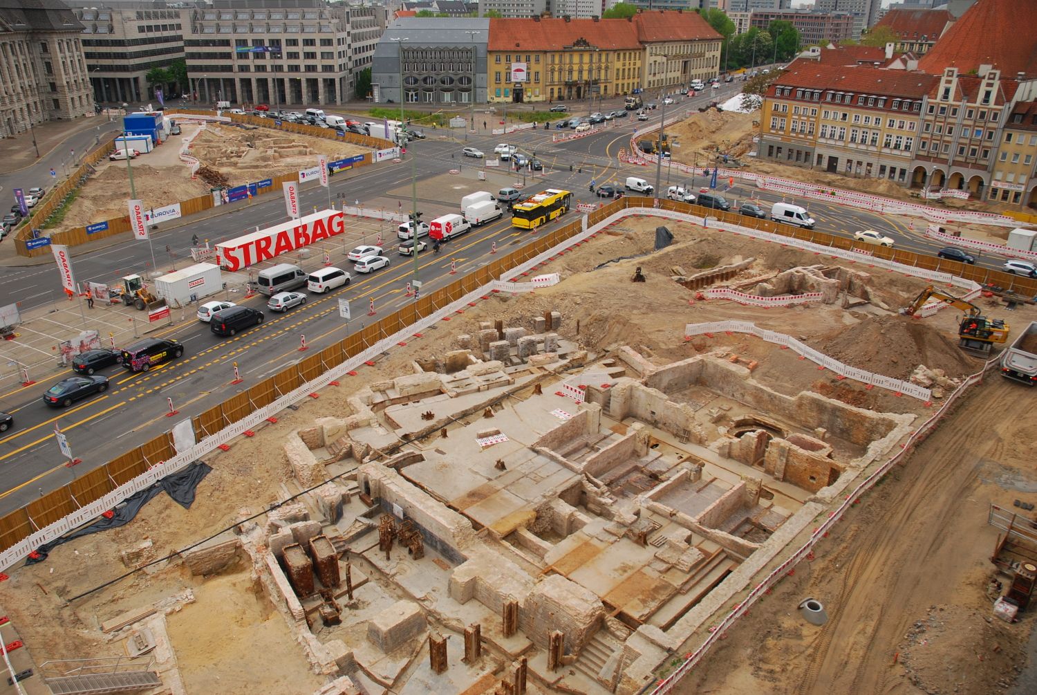 Mitte Molkenmarkt Grabung Elekrizitätswerk Spandauer Str