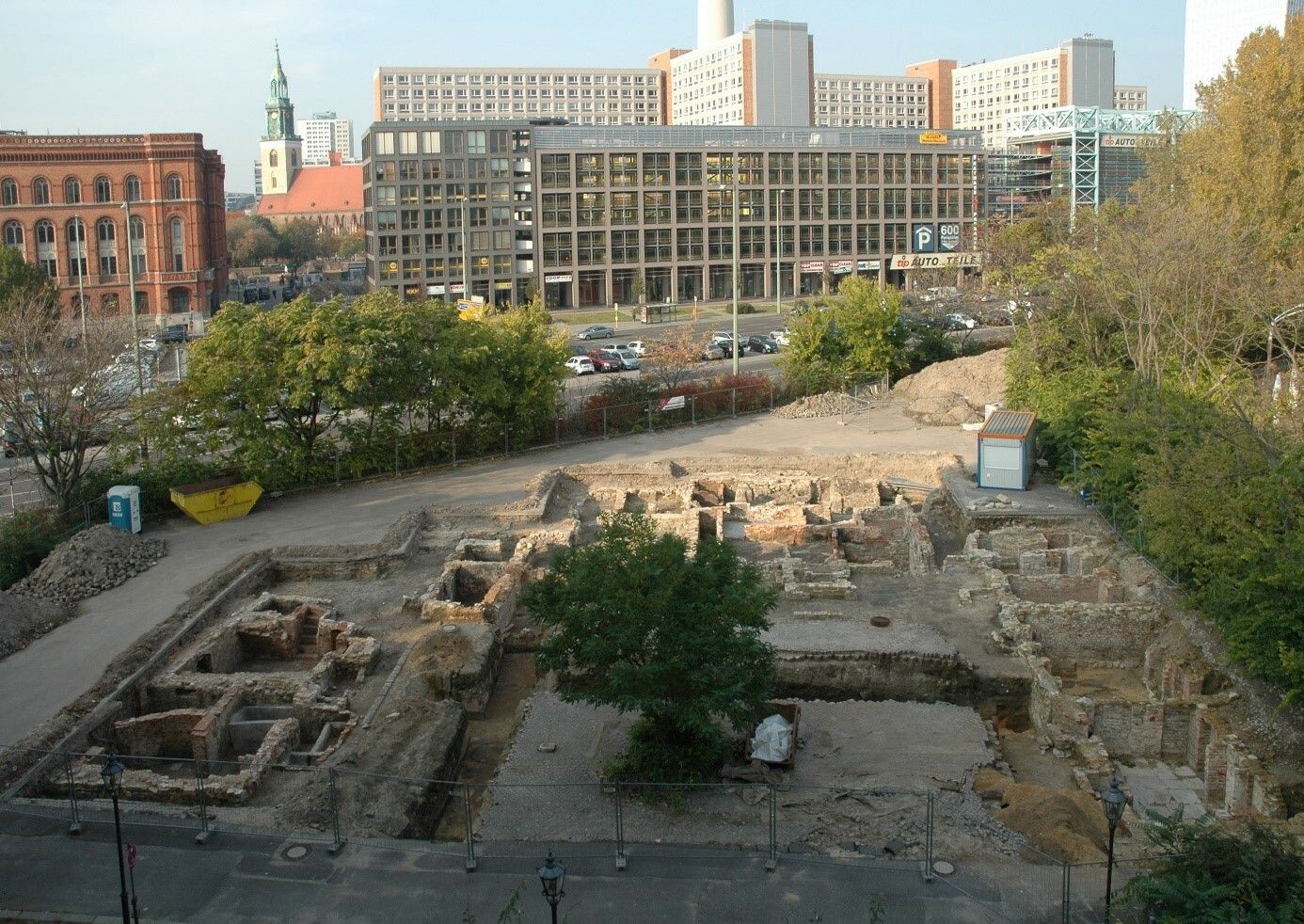Mitte Molkenmarkt Grabung Jüdenhof