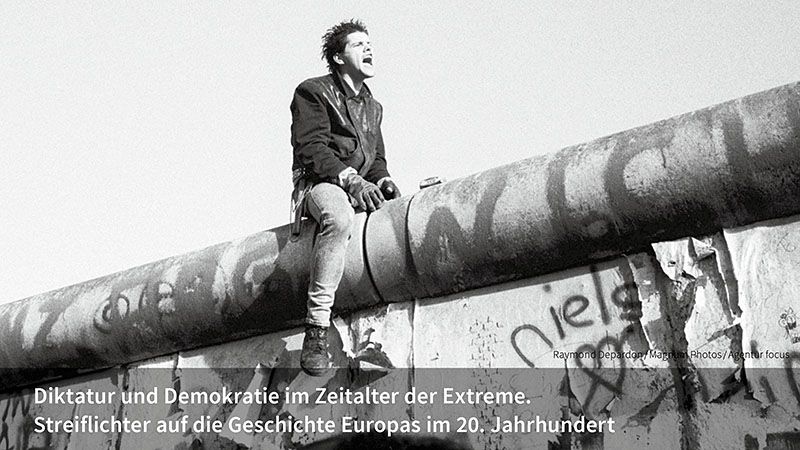 Diktatur und Demokratie im Zeitalter der Extreme, Titel, Ausschnitt