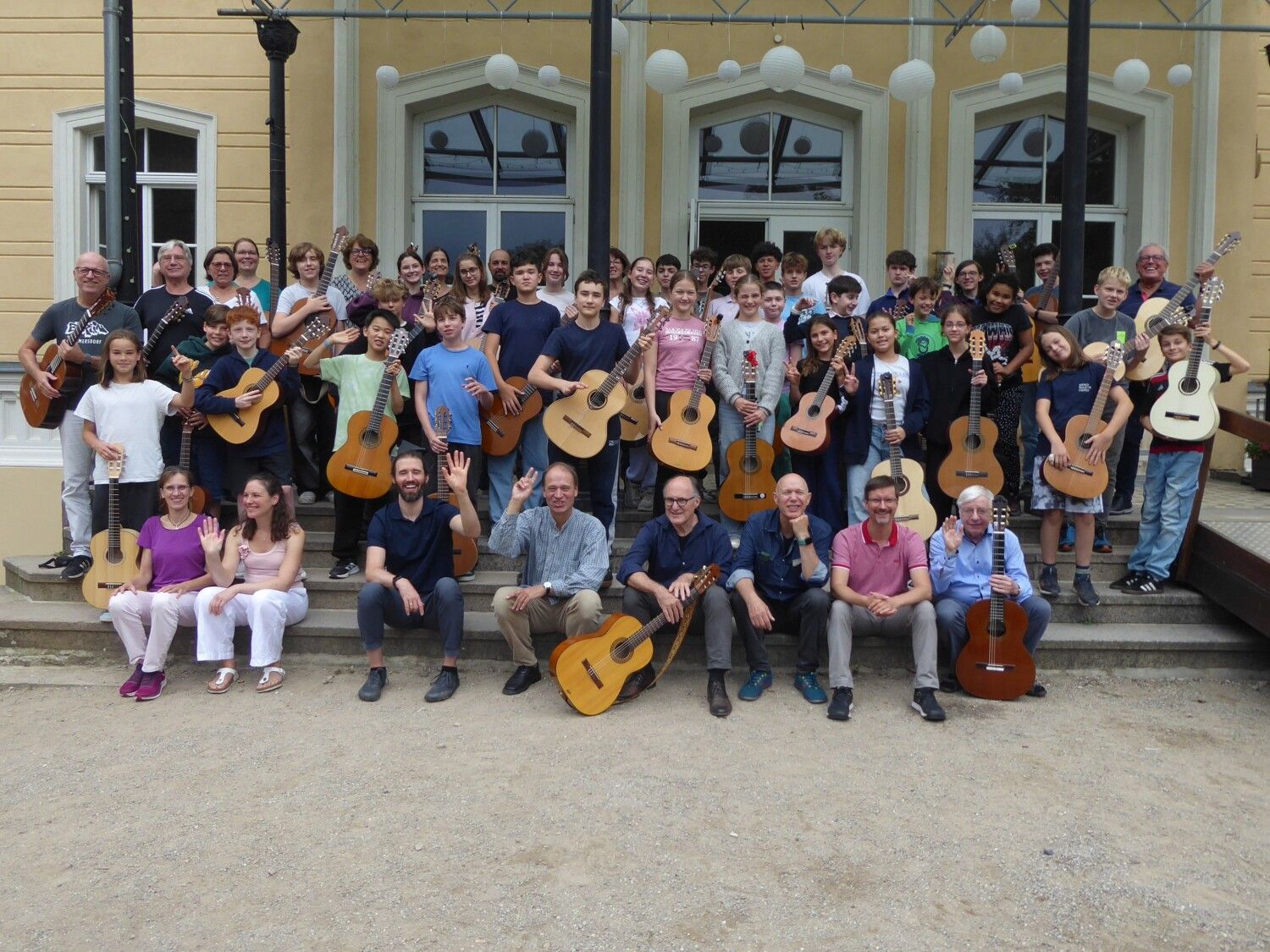 Gitarrenfahrt Gruppenbild