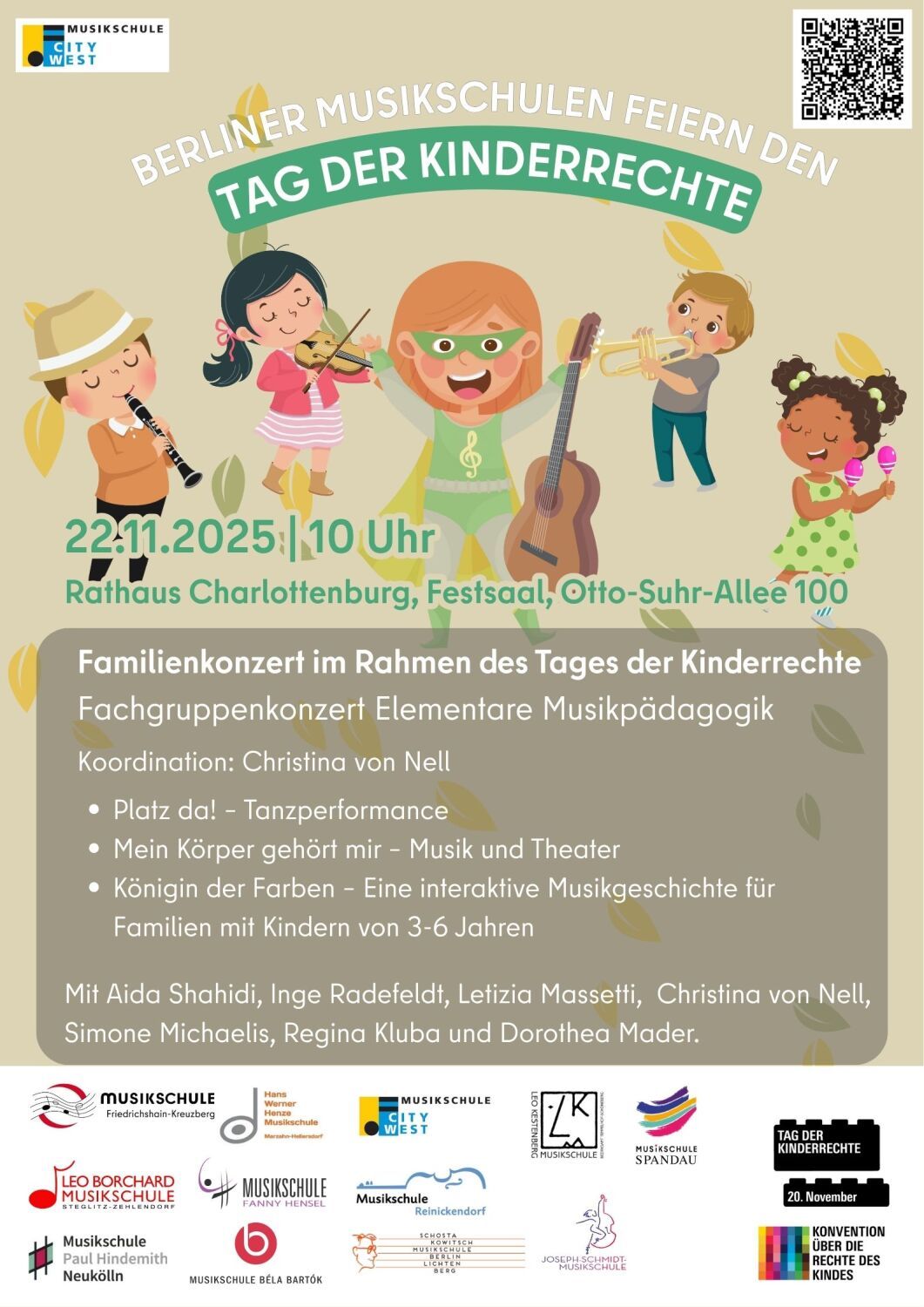 Tag der Kinderrechte Charlottenburg - Familienkonzert