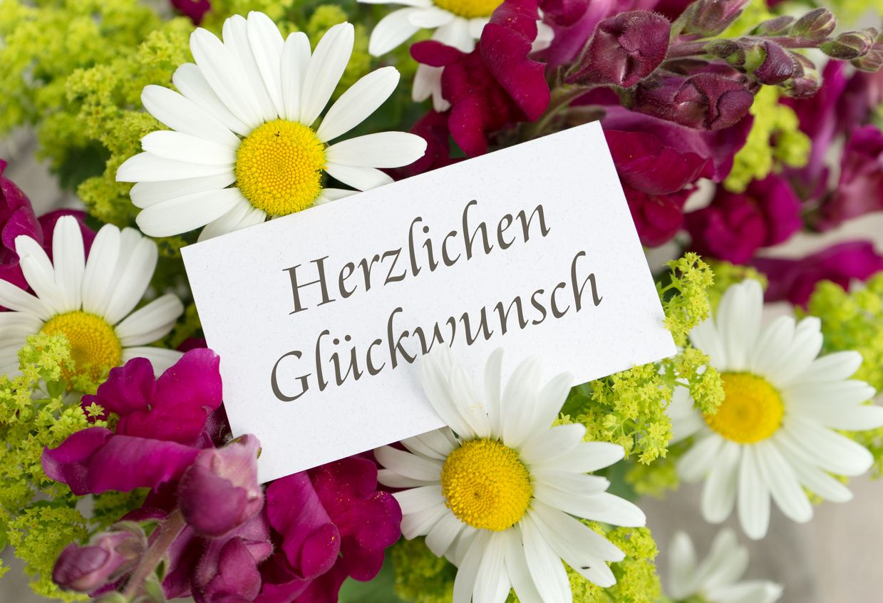 Herzlichen Glückwunsch