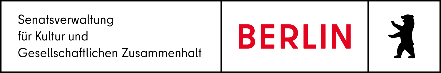 Logo Senatsverwaltung für Kultur und Gesellschaftlichen Zusammenhalt