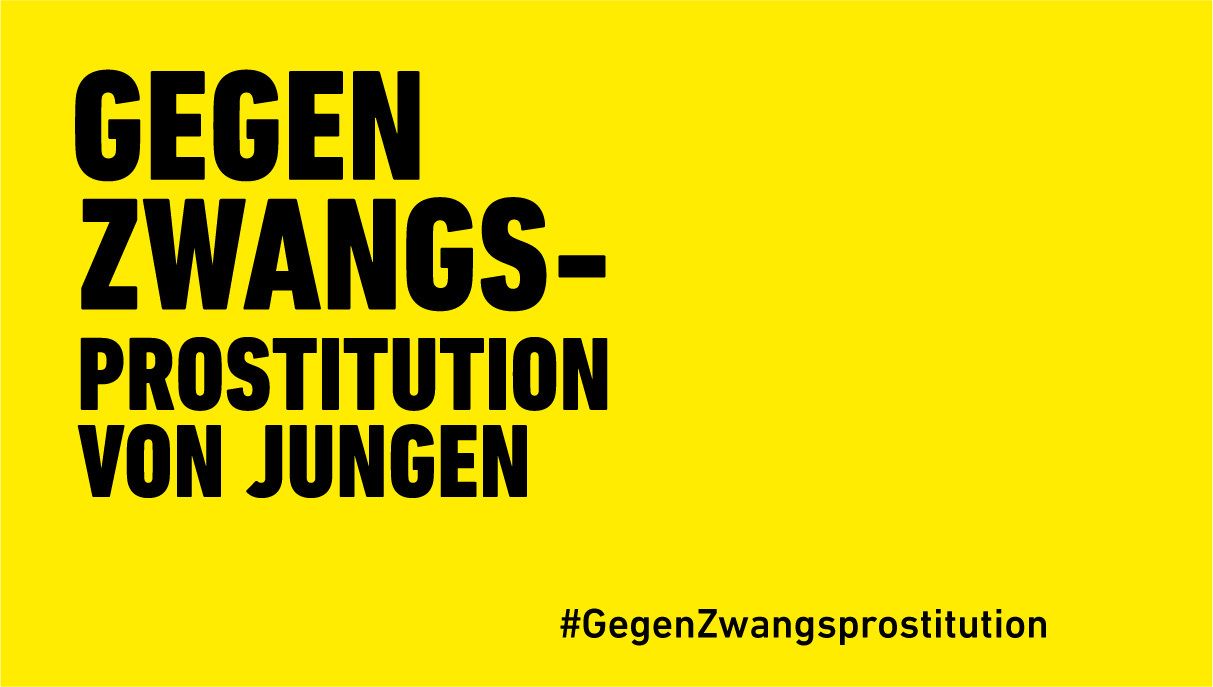 Gegen Zwangsprostitution von Jungen