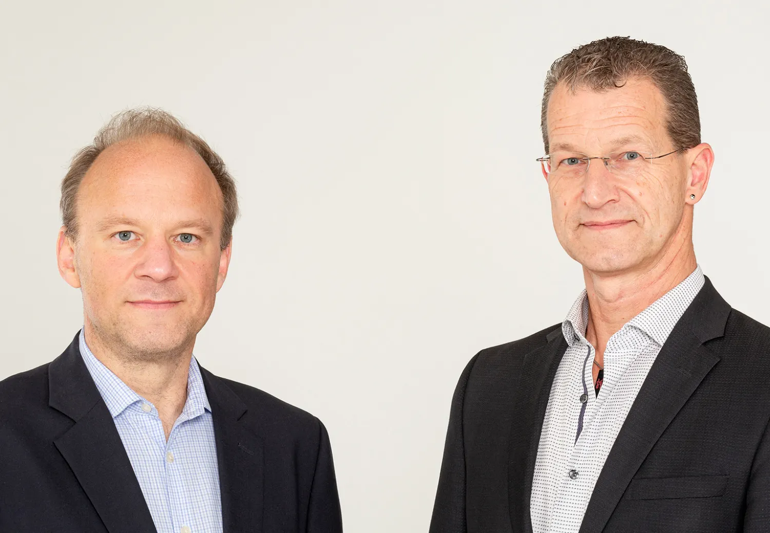 Leiter LKA (rechts) und der ständige Vertreter Leiter LKA
