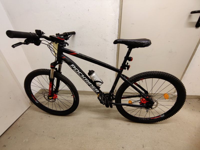 Schwarzes MTB