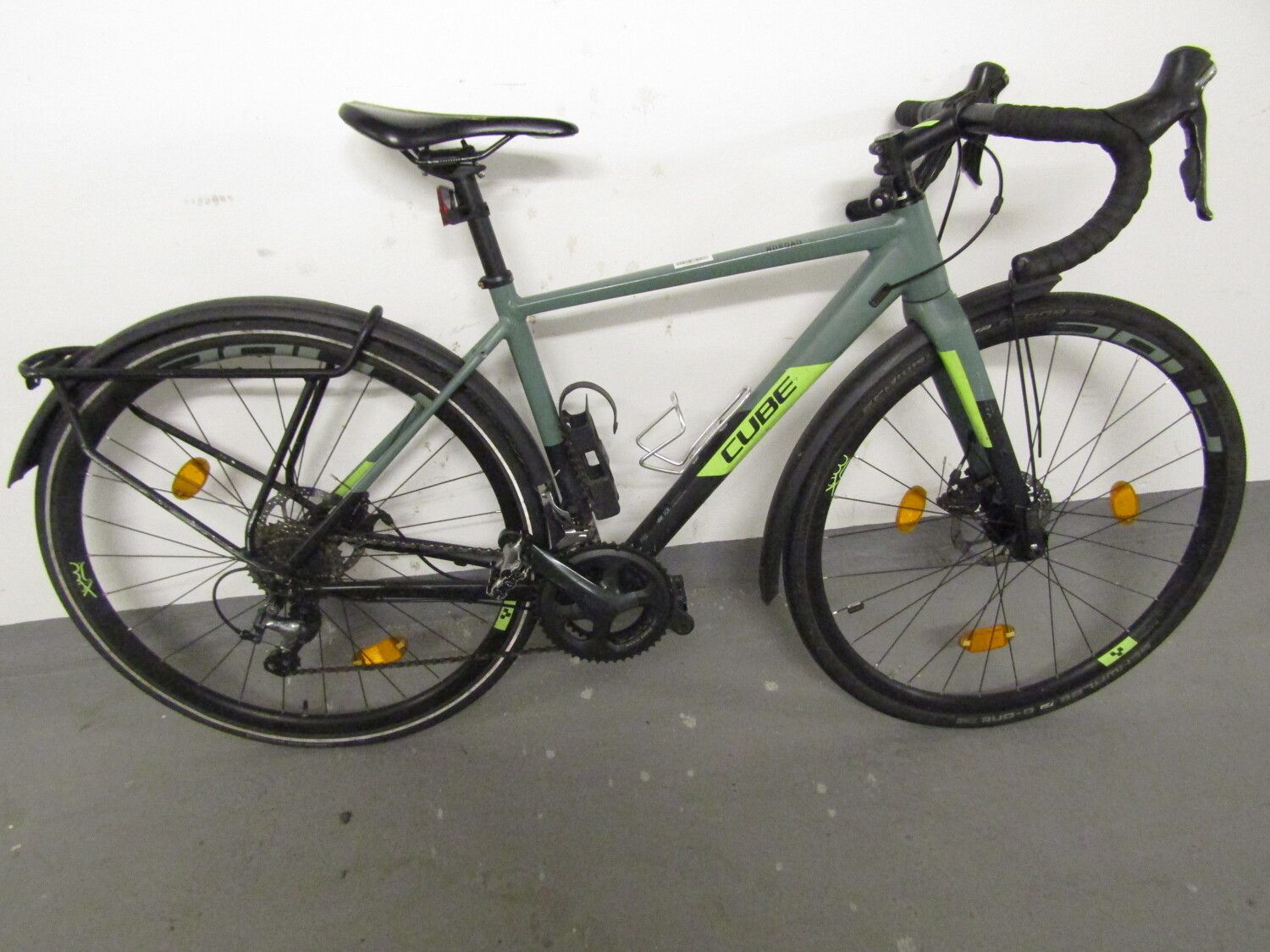 Grünes Rennrad