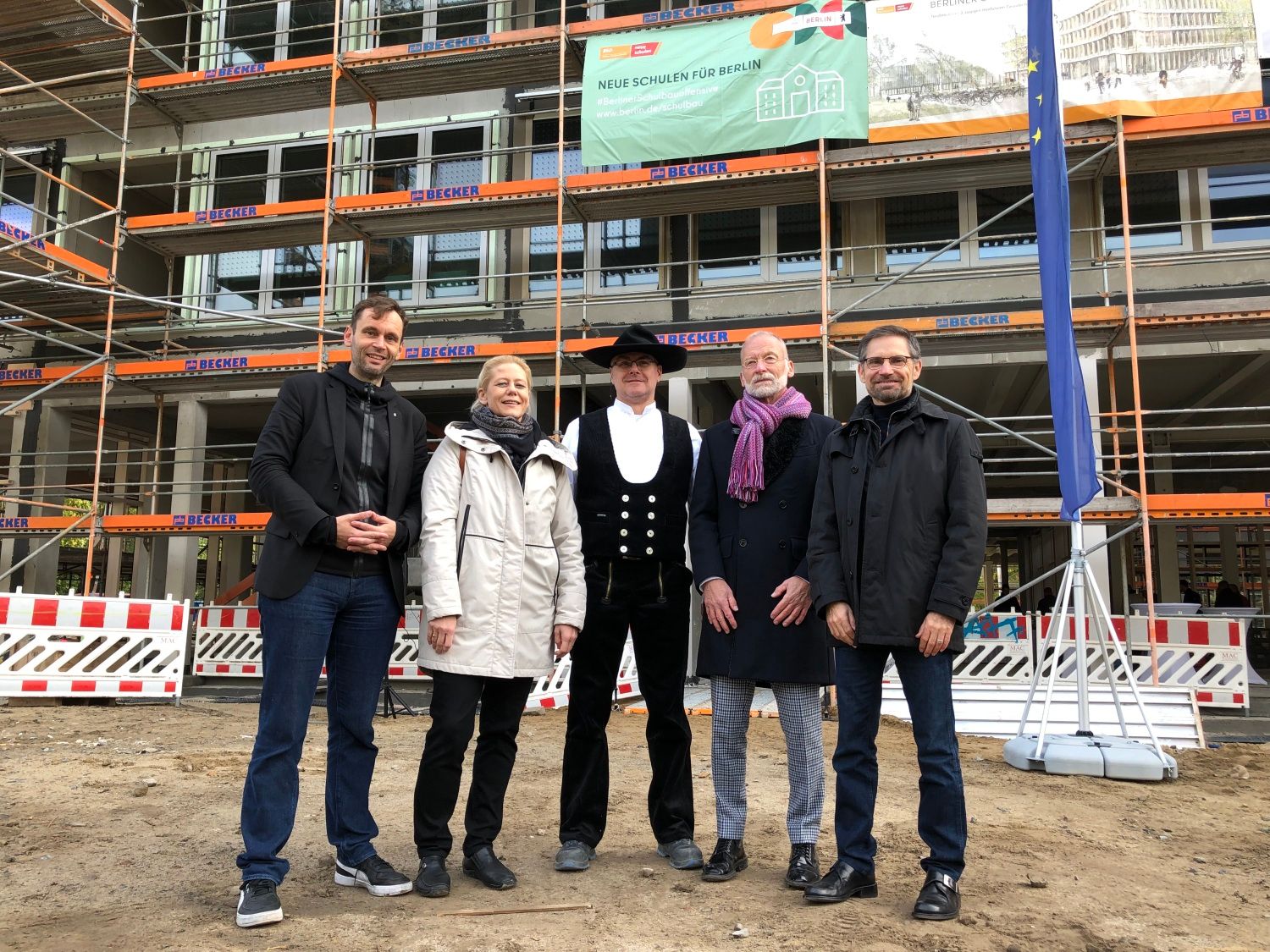 2023 Richtfest Grundschule unter den Bäumen
