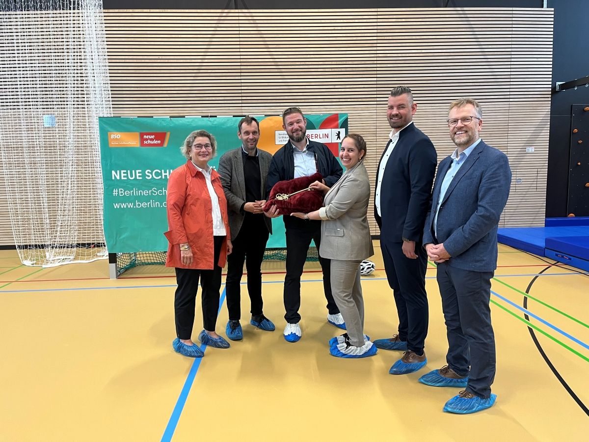 2025 Eröffnung Sporthalle Panke Schule