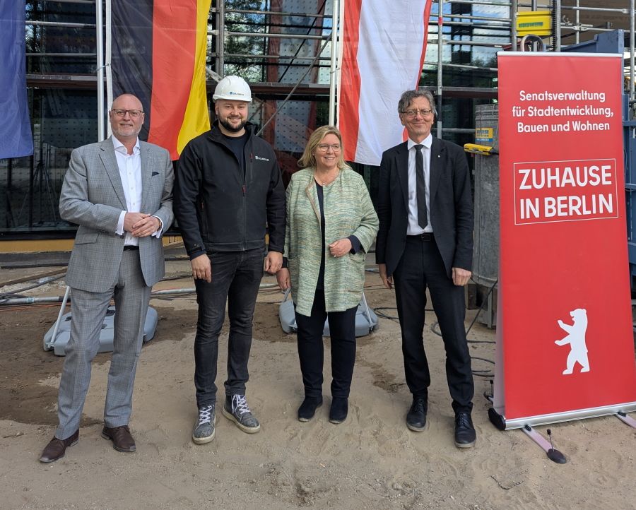 2025 Richtfest Grundschule Wiesen- Weidenweg Spandau
