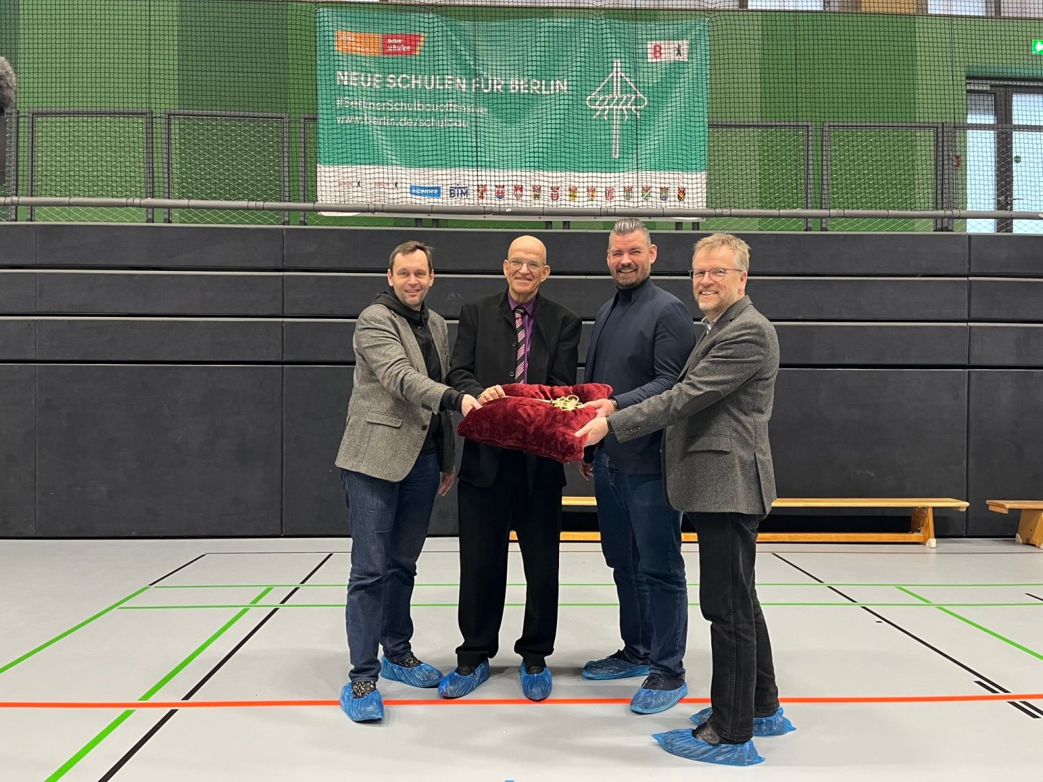 2026 Eröffnung Sporthalle Rosa-Luxemburg-Gymnasium Pa