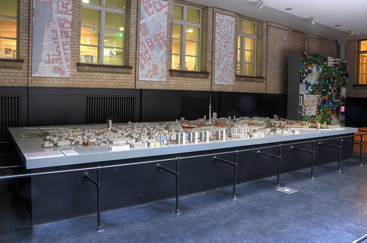 Planmodell Berlin – Hauptstadt der DDR