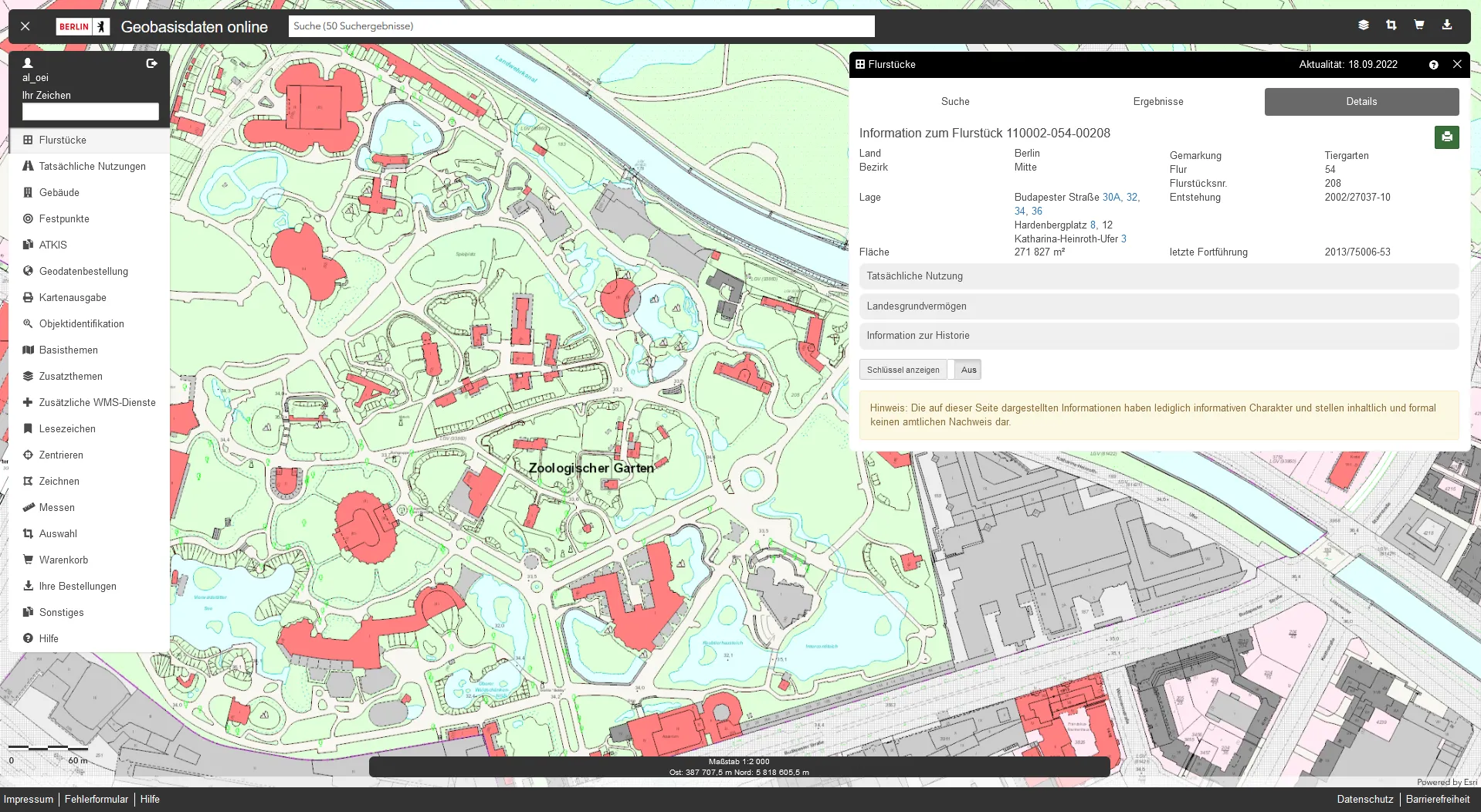Geobasisdaten Online