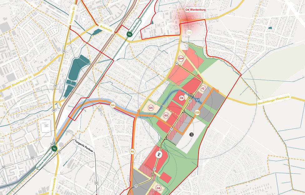 Struktur- und Nutzungskonzept für das neue Stadtquartier Blankenburger Süden, März 2025