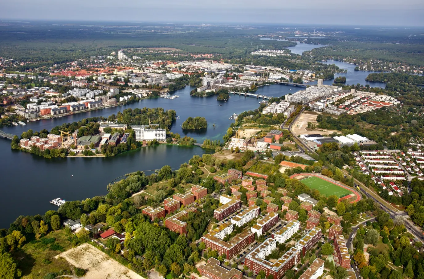 Luftbild Wasserstadt Oberhavel