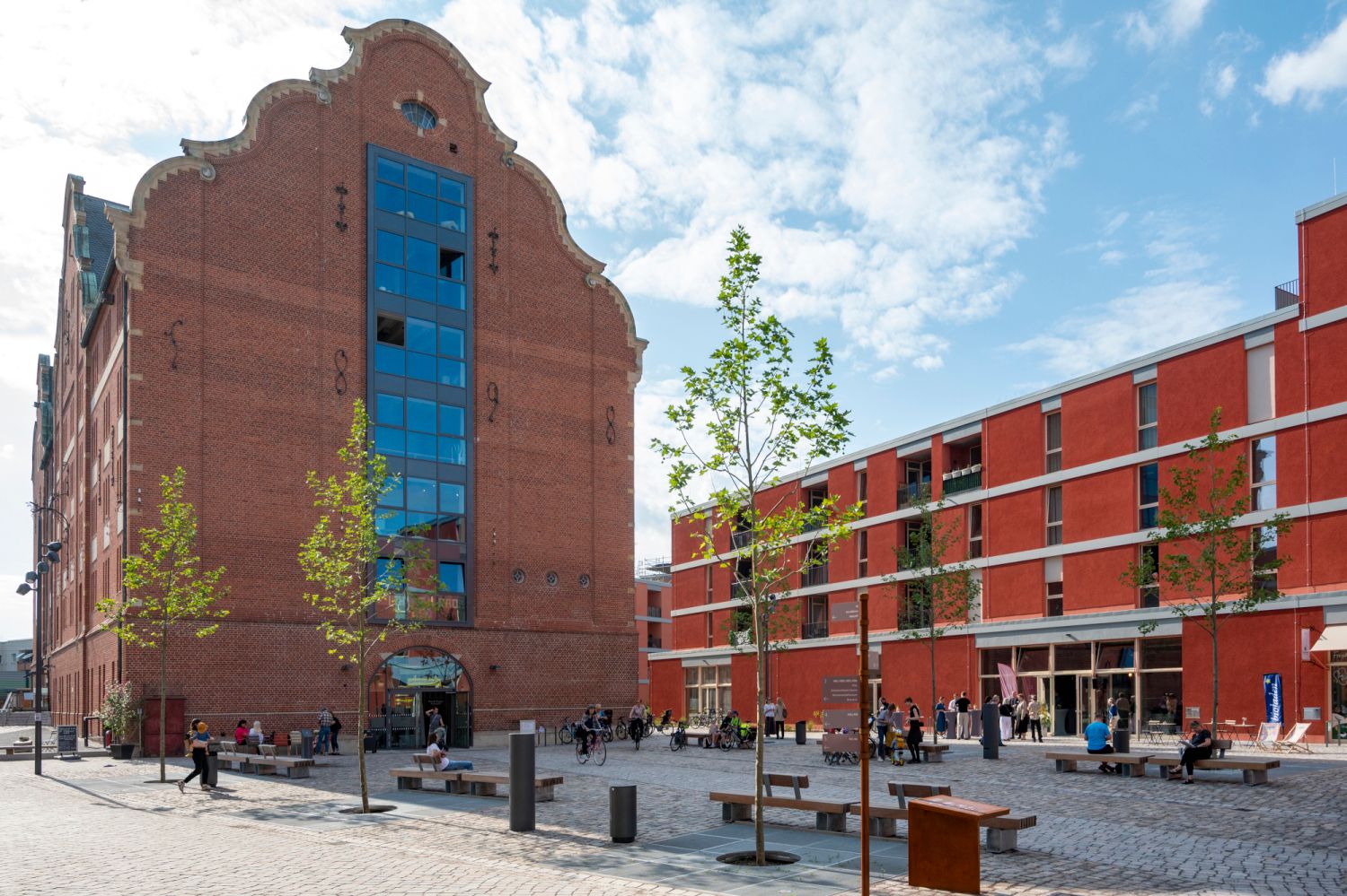 Alte Mälzerei und Revier Lichtenrader im Fördergebiet Bahnhofstraße