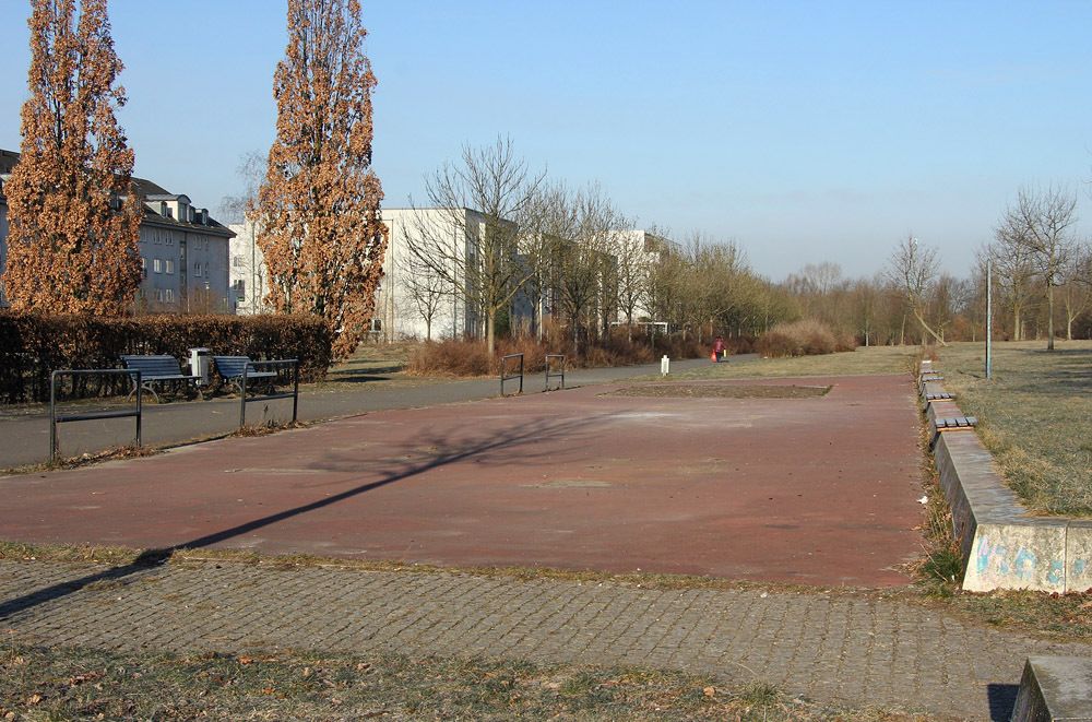 Die Skateanlage konnte seit 2017 nicht mehr benutzt werden.
