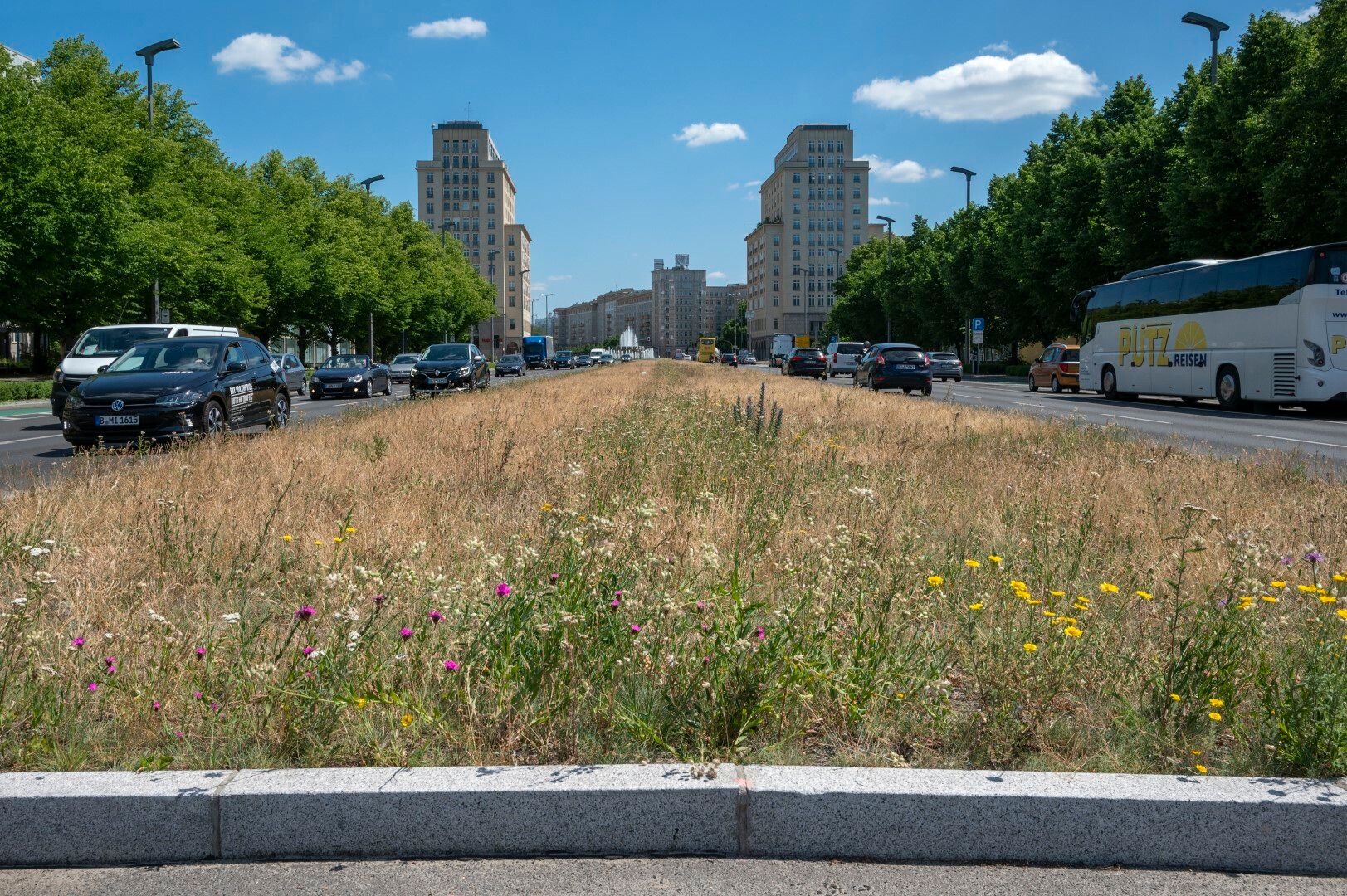 Eindruck aus dem Fördergebiet Karl-Marx-Allee 2. Bauabschnitt