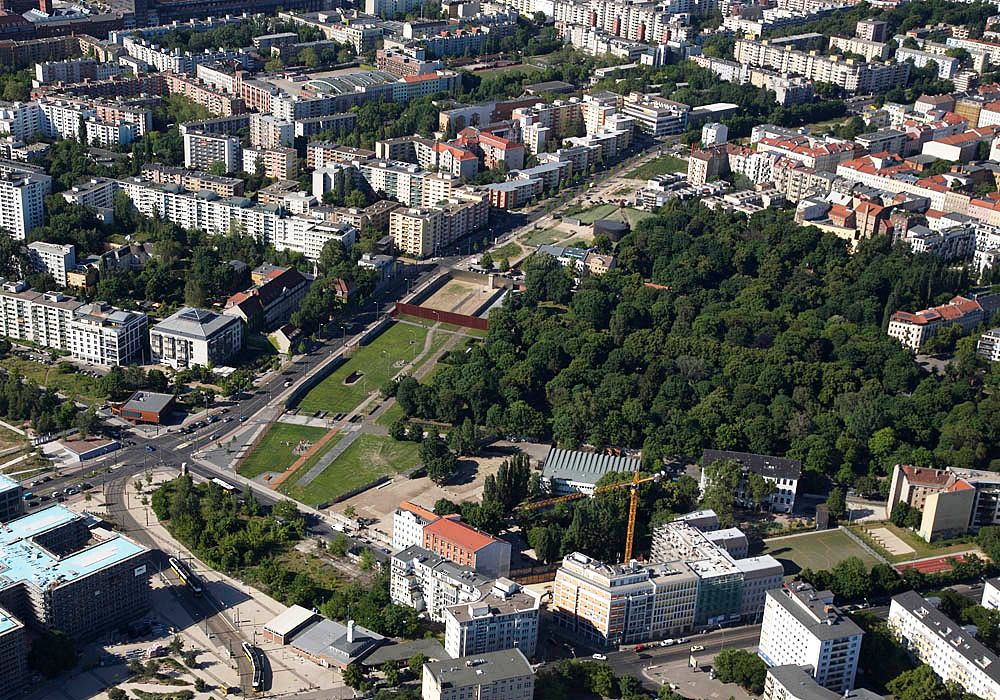 Kernbereich der Gedenkstätte Berliner Mauer