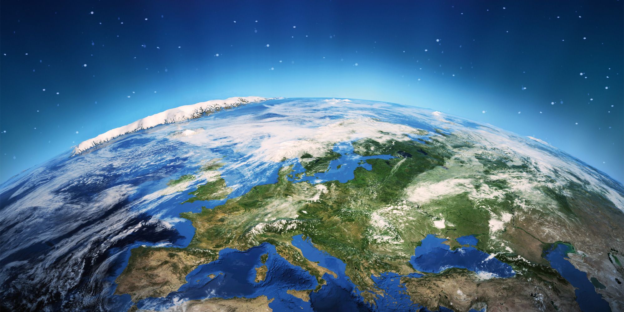Europe from space