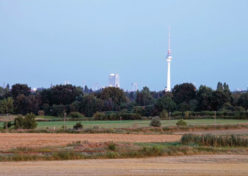 Agrarlandschaft im Ortsteil Blankenfelde (Bild: Josef Vorholt)