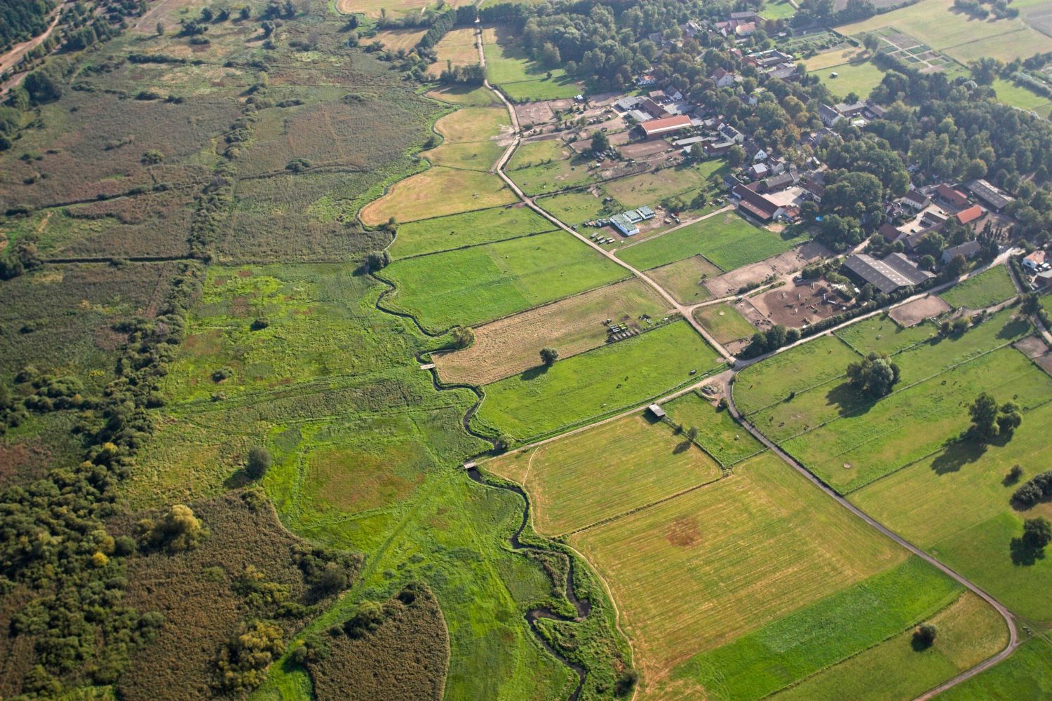 Luftbild vom Tegeler Fließtal (Bild: Bruno D'Amicis)