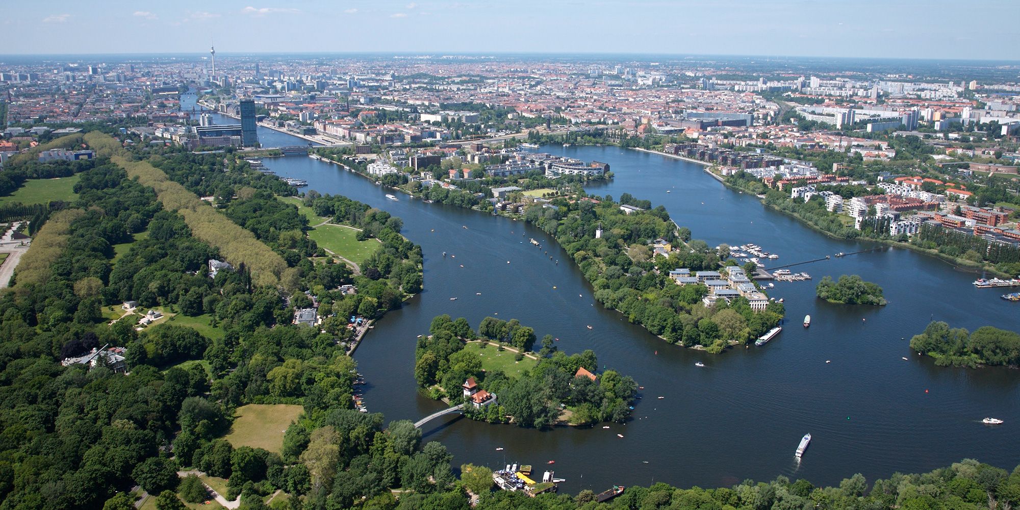 Blick über die Rummelsburger Bucht
