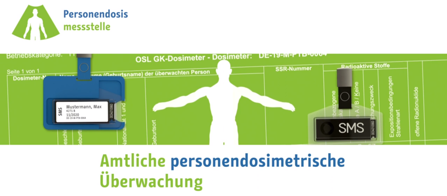 Personendosismessstelle – Amtliche personendosimetrische Überwachung
