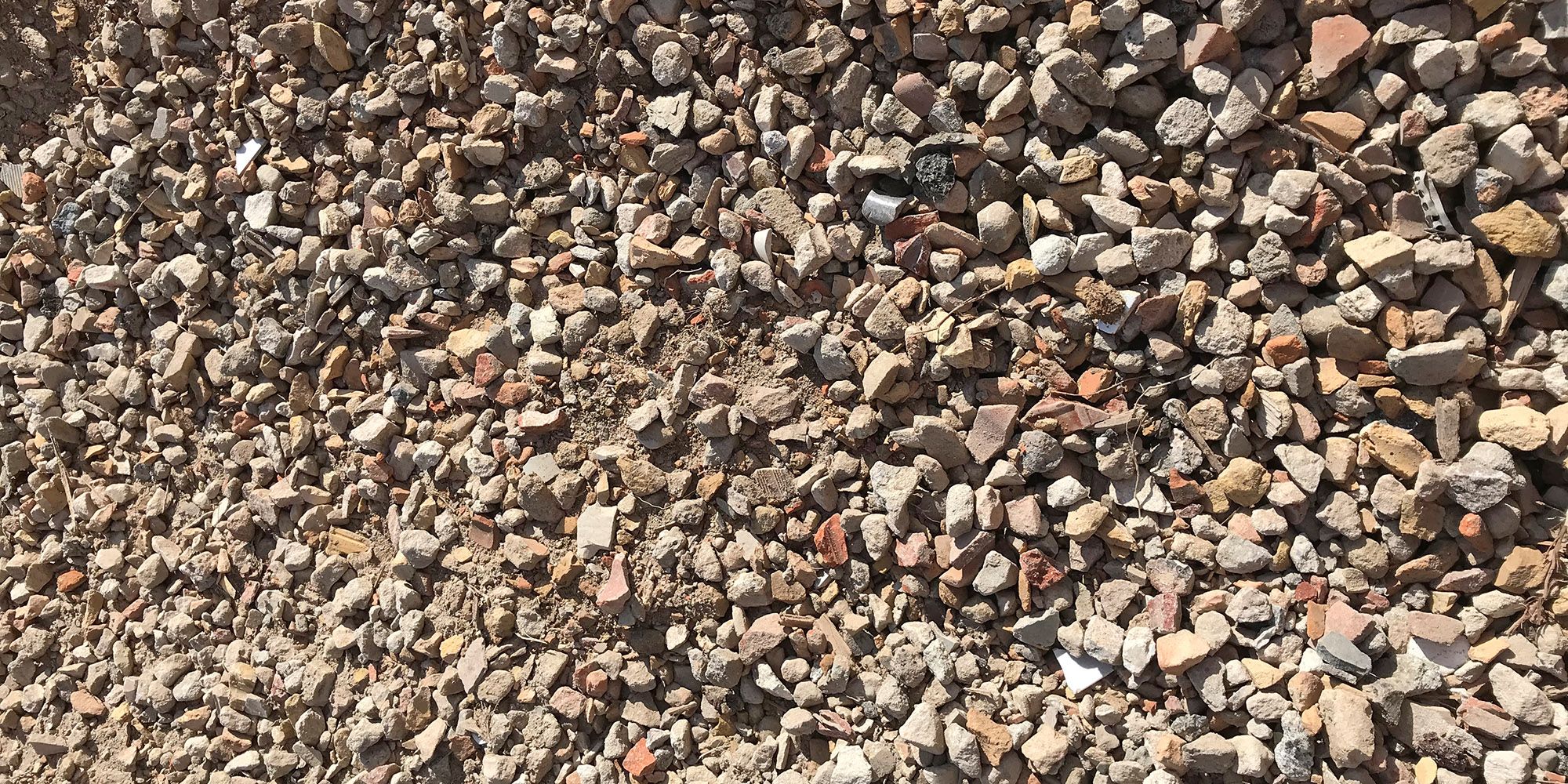 Das Bild zeigt Mineralik zur Herstellung von mineralischen Ersatzbaustoffen.