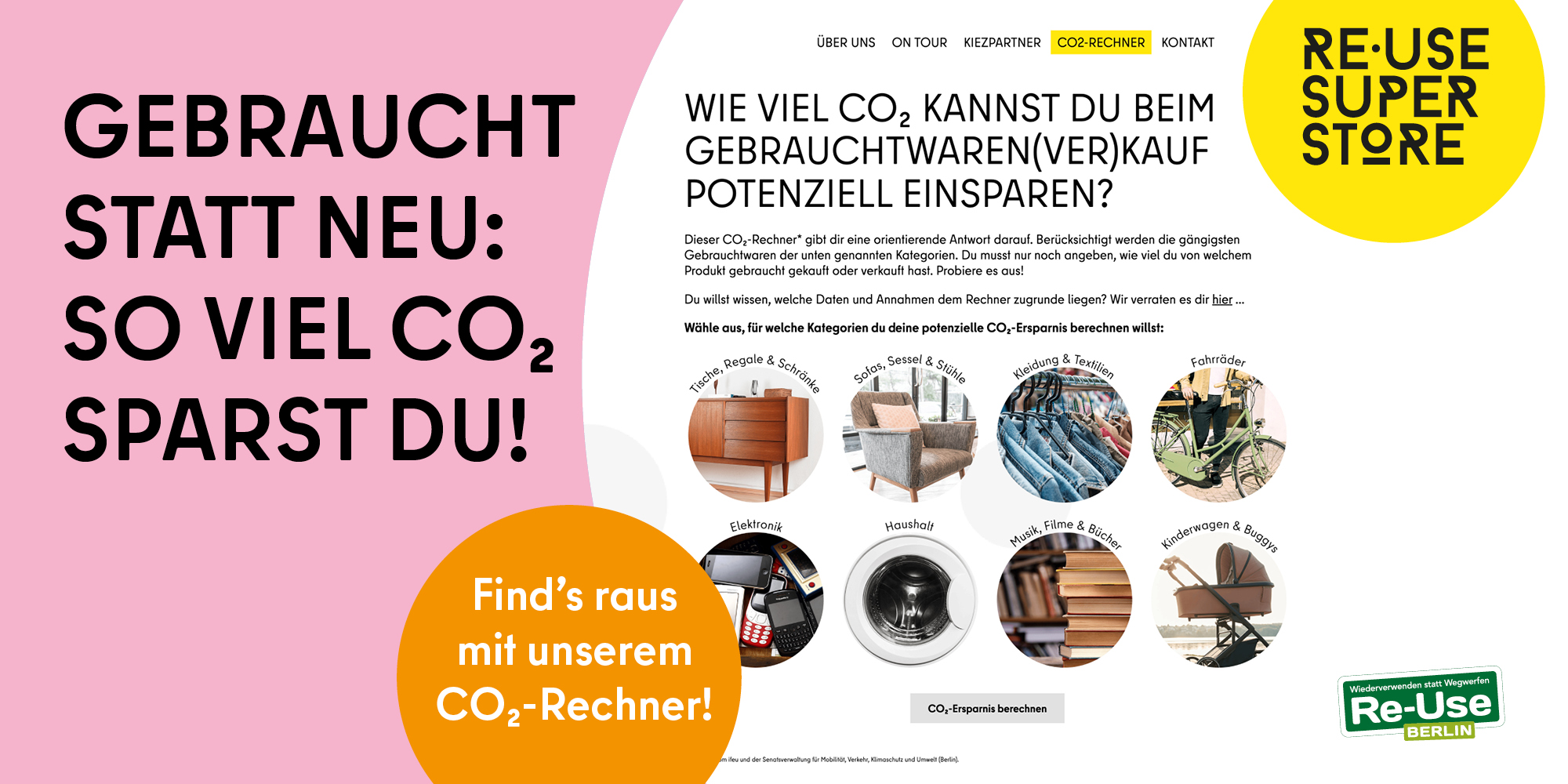 CO₂-Rechner von Re-Use Berlin