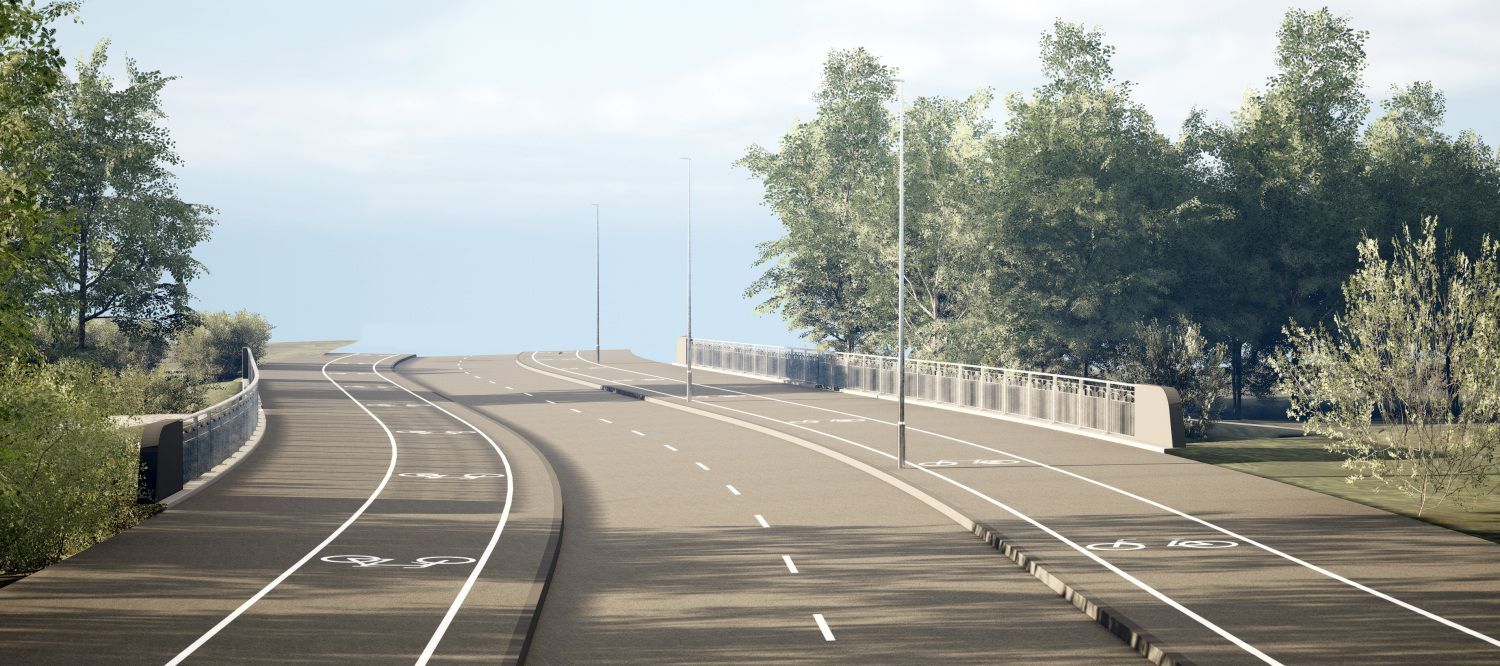 Visualisierung (Blickrichtung Norden) (Bild: SSF Ingenieure AG)