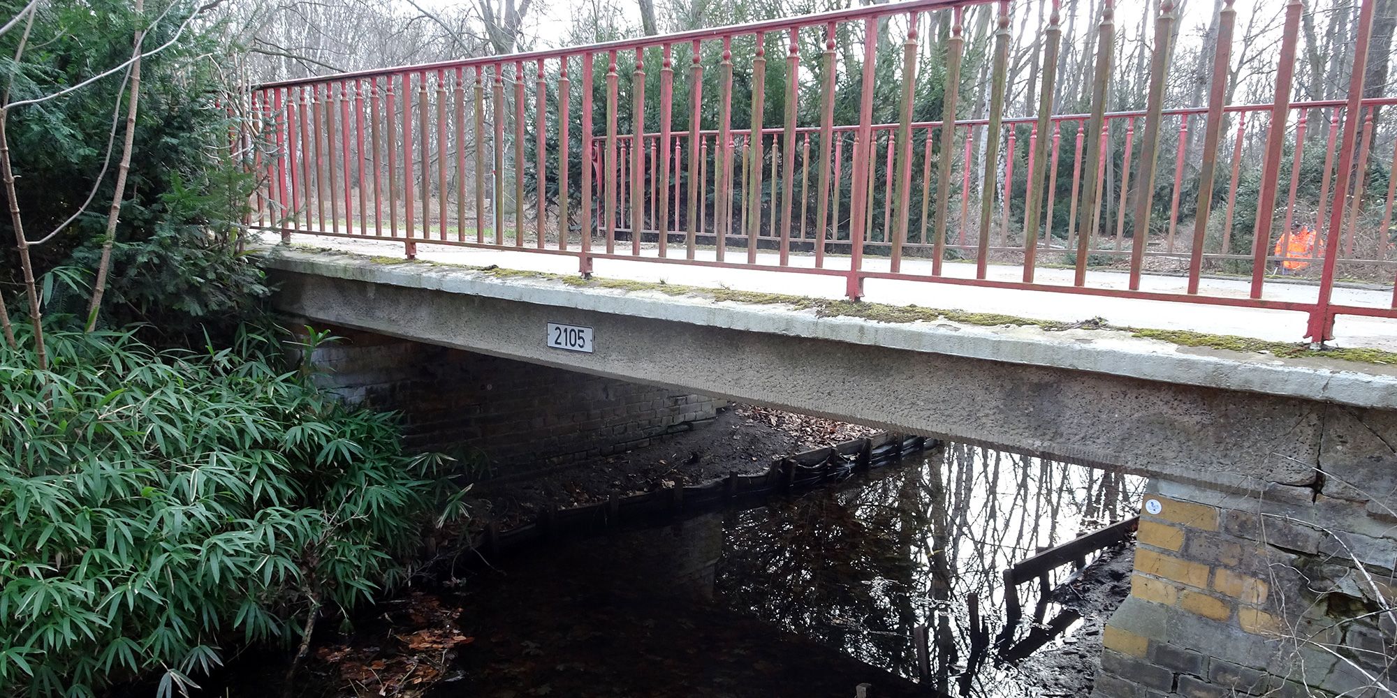 Nordwegbrücke Seitenansicht Bestand (Bild: SenMVKU)