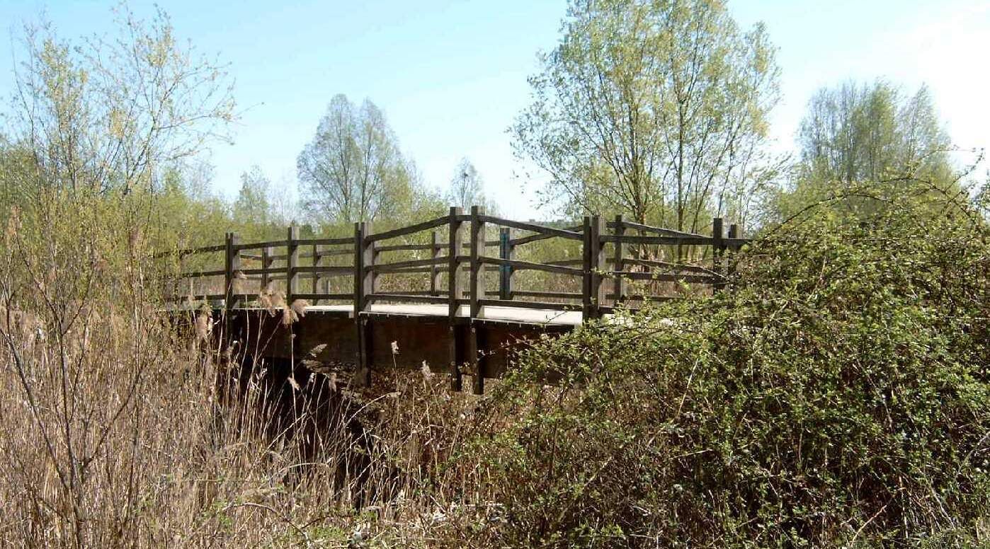 Seitenansicht des Spektelakesteges II