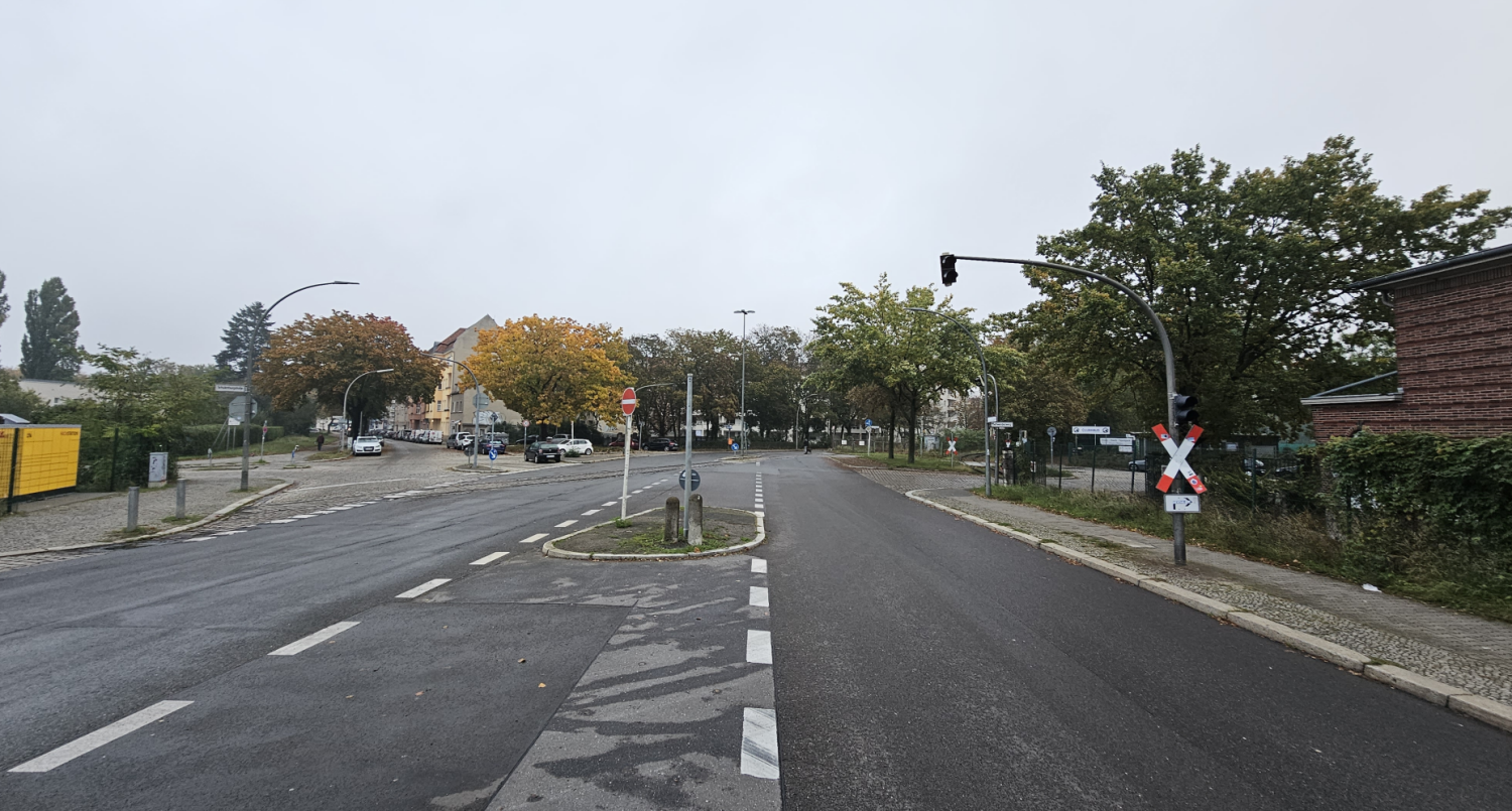 Kreuzungsbereich zum Südhafen