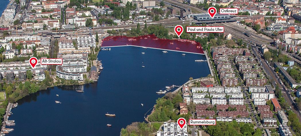 Gesamtes Sanierungsgebiet Rummelsburger See