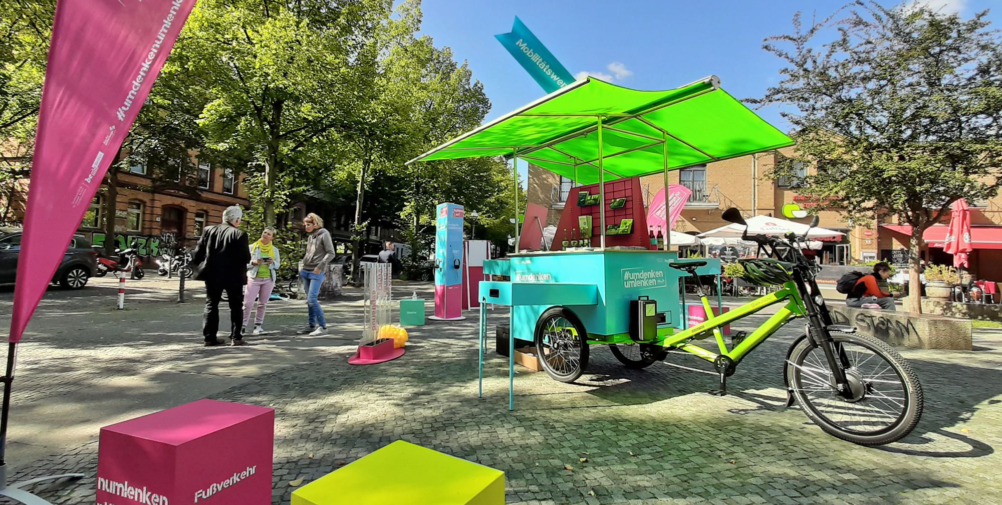 Infobike auf Tour