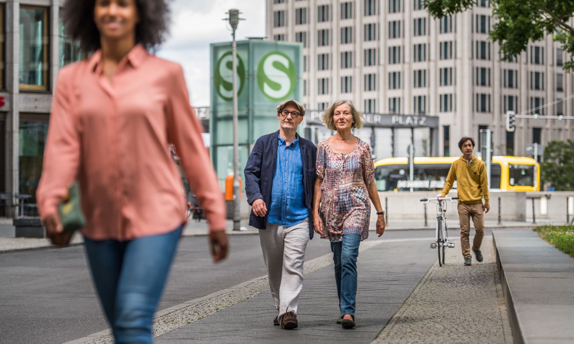 Mobilität, S-Bahn, Fussgänger