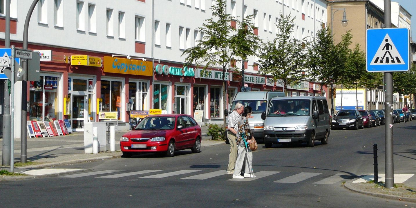 Zebrastreifen Weitlingstraße