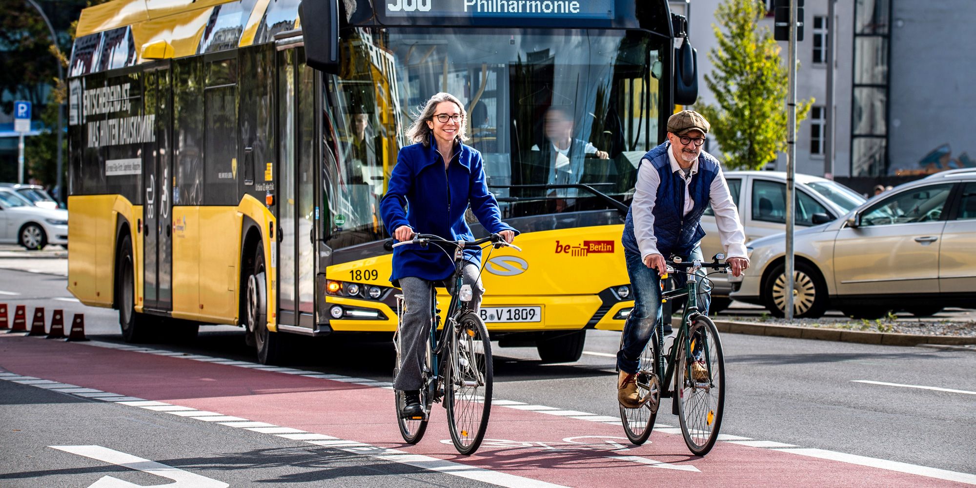Radfahrer in Berlin