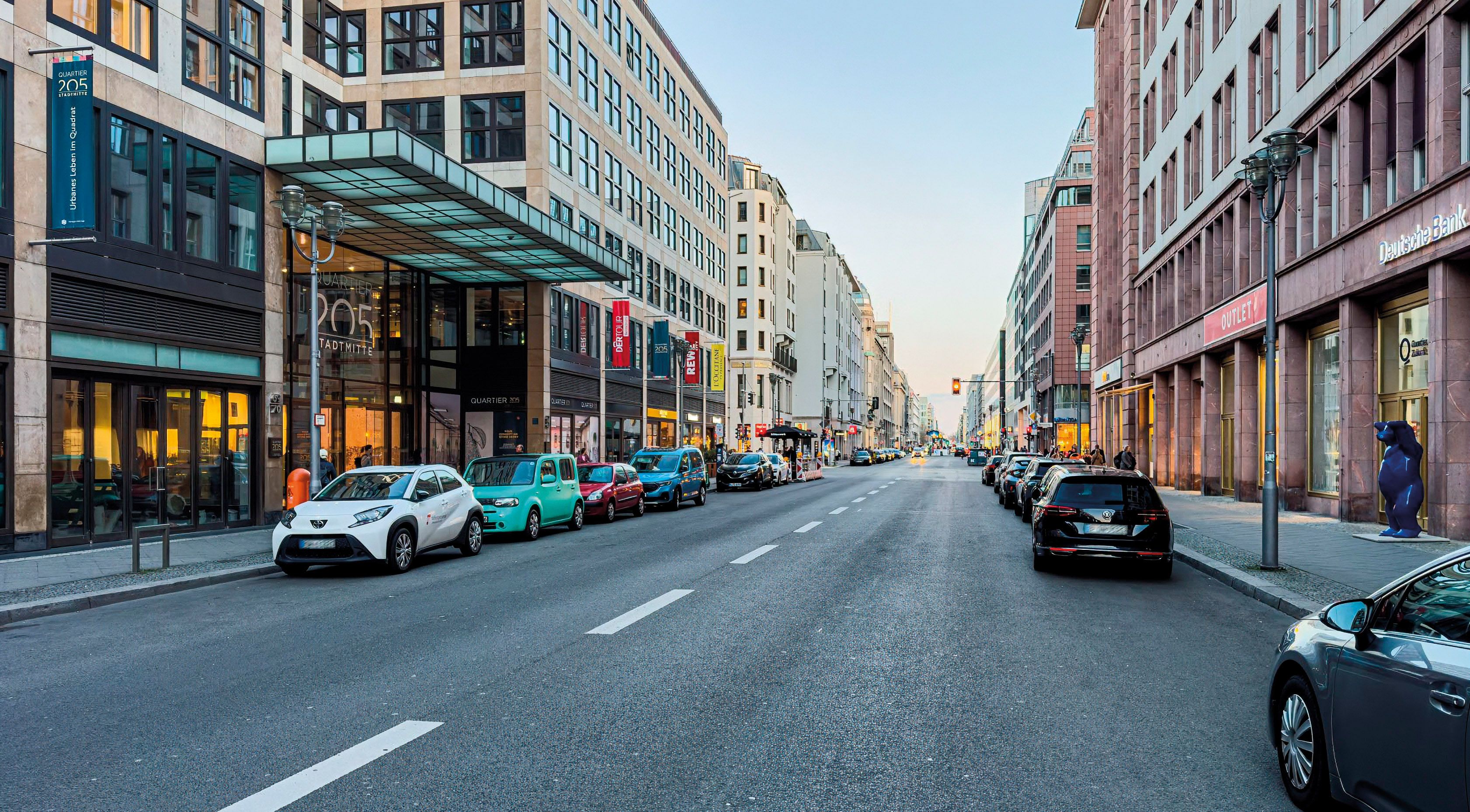 Bestandsbild Friedrichstraße (Bild: Maximilian Meisse)