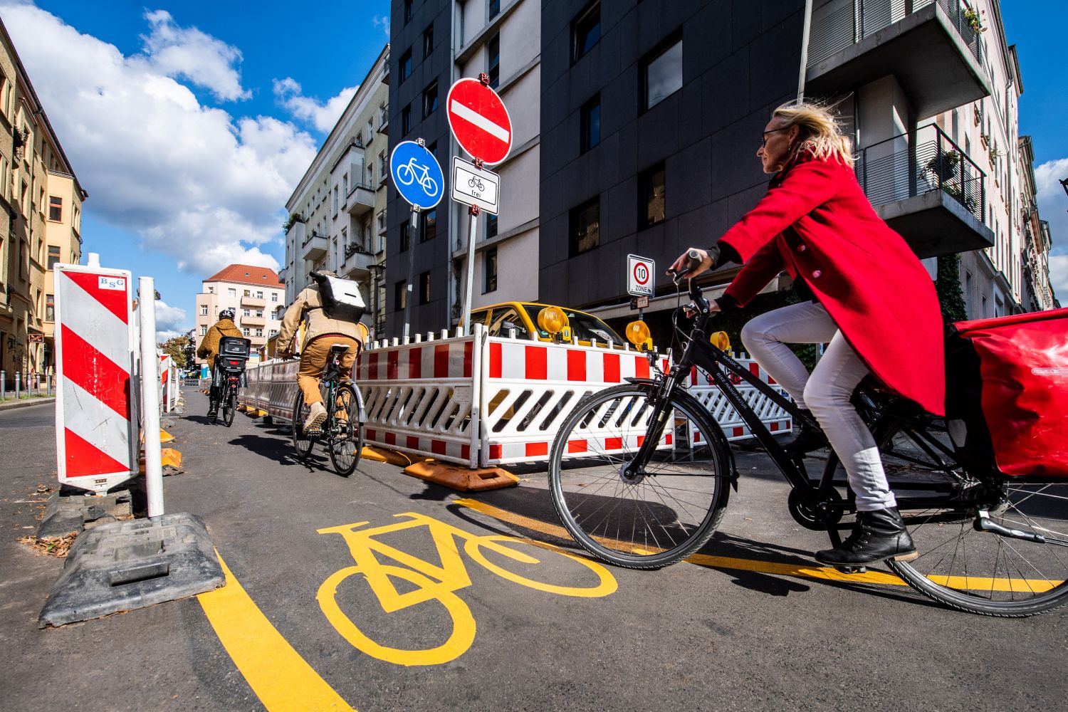 Baustelle, Fahrradweg